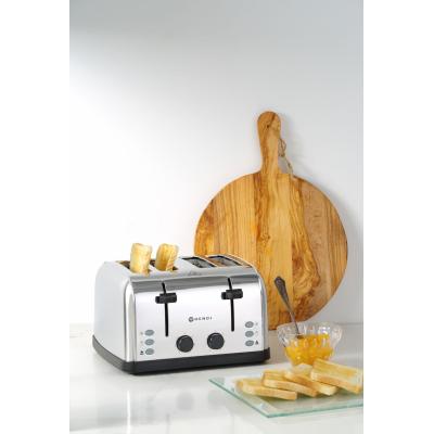 Topinkovač se 4 plátky, HENDI, 240V/1500W, 295x335x(H)180mm | 261187